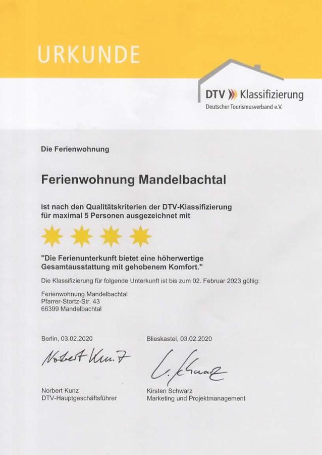 Ommersheim Ferienwohnung Kempf Mandelbachtal מראה חיצוני תמונה